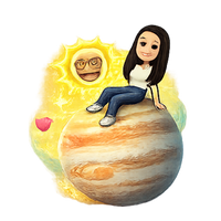 Jupiter Snapchat Planet Icon