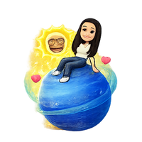 Uranus Snapchat Planet Icon