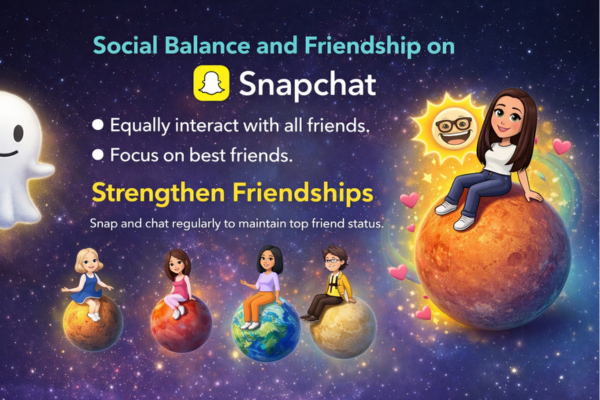 Optional illustration about social balance and friendships